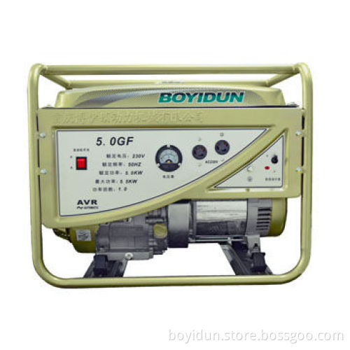 5kW Portable Gasoline Generator, 420mL Displacement, 100% Copper Line